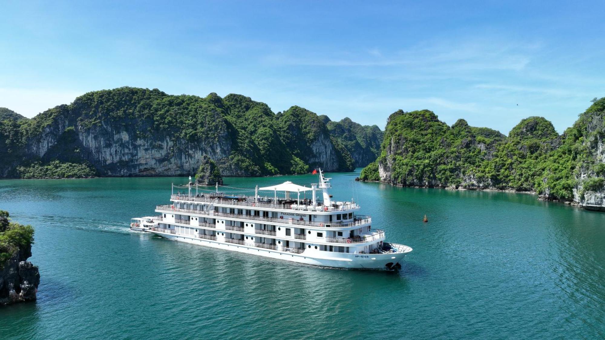 Paradise Grand Cruise - Lan Ha Bay Χα Λονγκ Εξωτερικό φωτογραφία