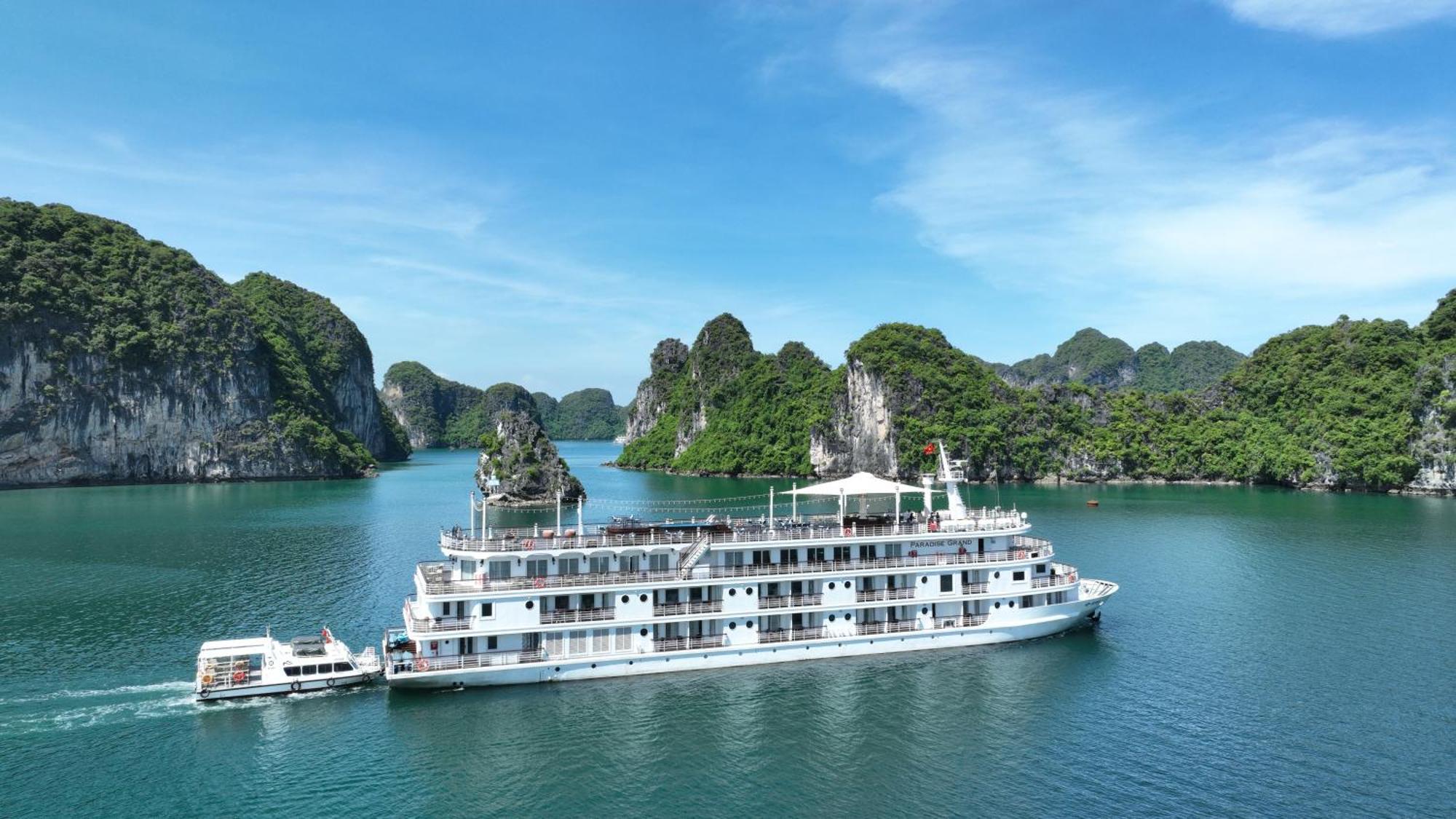 Paradise Grand Cruise - Lan Ha Bay Χα Λονγκ Εξωτερικό φωτογραφία