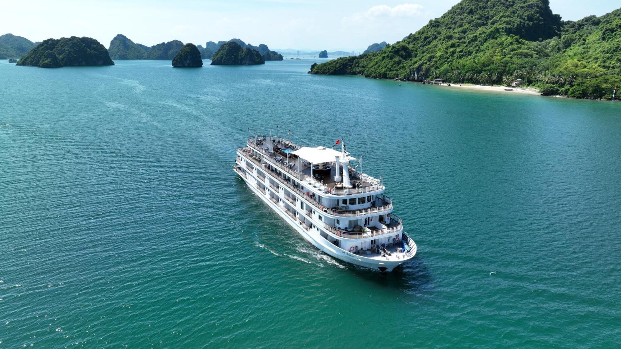 Paradise Grand Cruise - Lan Ha Bay Χα Λονγκ Εξωτερικό φωτογραφία